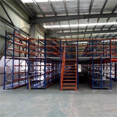 Q235 Steel Mezzanine Floor Racking System Stable And Steady Solution For Common Needs