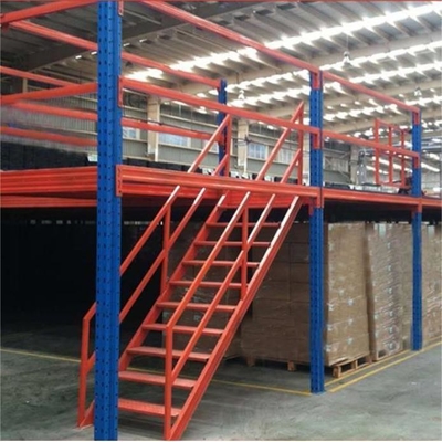 Q235 Steel Mezzanine Floor Racking System Stable And Steady Solution For Common Needs