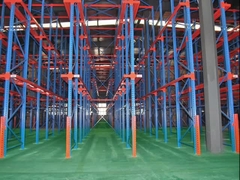Customized Warehouse Drive In Racking System , High Density Pallet Racking System
